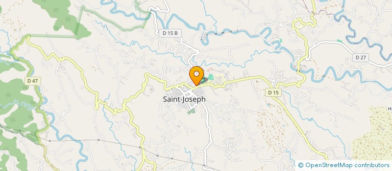 localisation de l'entreprise BRIN D'HERBE  SAINT-JOSEPH