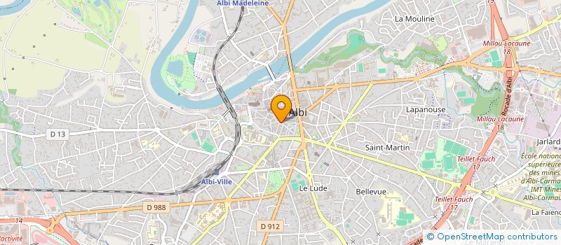 localisation de l'entreprise BRIN DE BEAUTE à ALBI