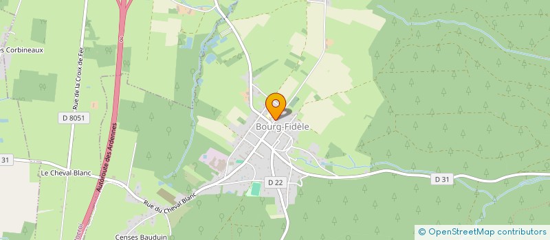 localisation de l'entreprise BRIN DE BEAUTE à BOURG-FIDELE