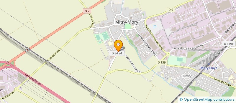 localisation de l'entreprise BRIN DE DETENTE à MITRY-MORY