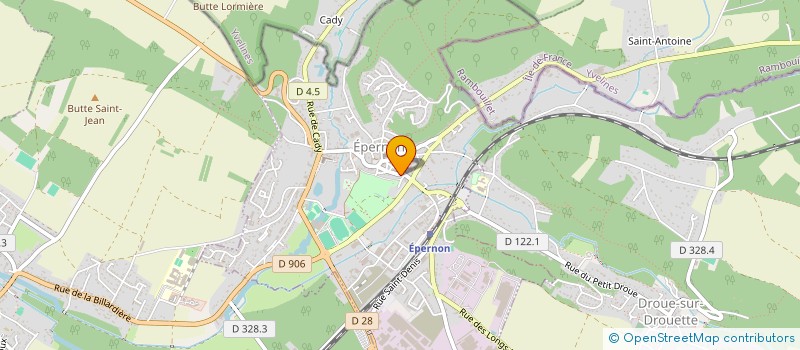 localisation de l'entreprise BRIN DE FOLIE à EPERNON