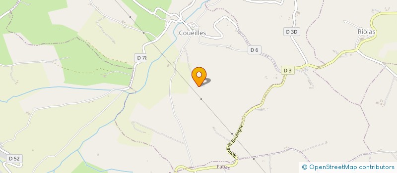 localisation de l'entreprise BRIN DE JONC  COUEILLES