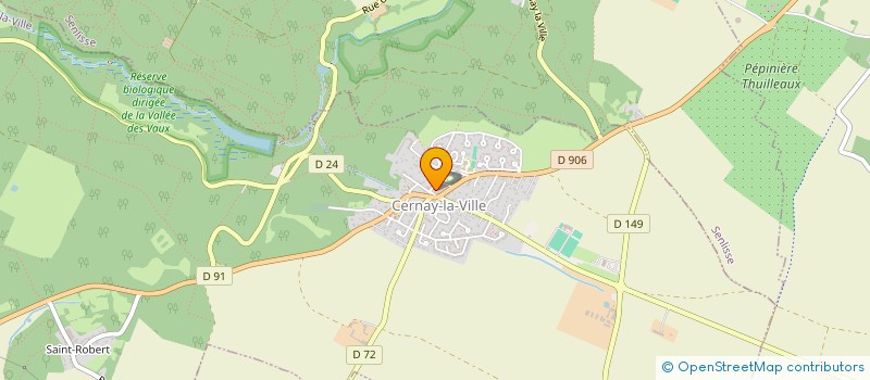 localisation de l'entreprise BRIN DE LAINE à CERNAY-LA-VILLE