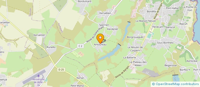 localisation de l'entreprise BRIN DE PAILLE  LE PALAIS