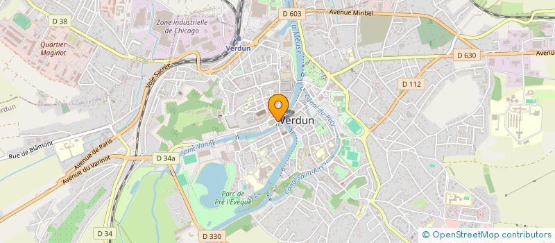localisation de l'entreprise BRIN DE PAILLE à VERDUN