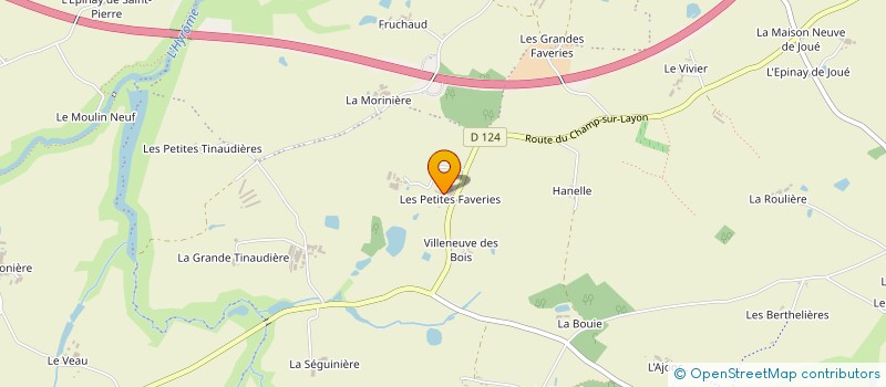 localisation de l'entreprise BRIN DE SOIE  CHEMILLE-EN-ANJOU