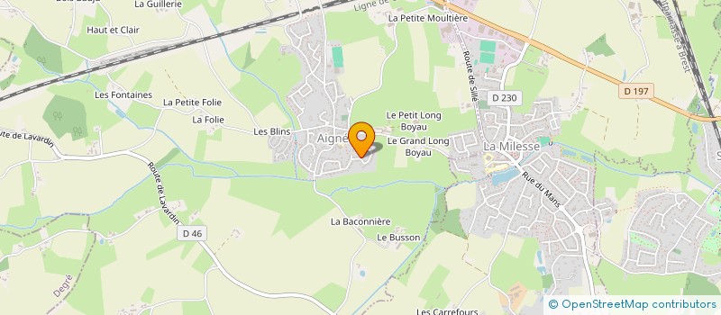 localisation de l'entreprise BRIN DE SOLEIL à AIGNE