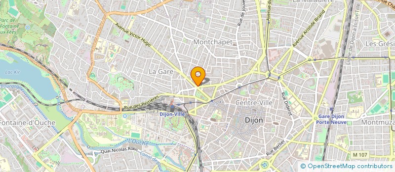 localisation de l'entreprise BRIN DOUCET à DIJON