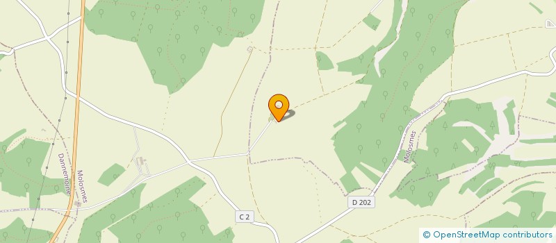 localisation de l'entreprise BRIN-PAILLE  MELISEY