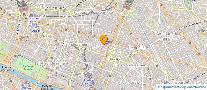 localisation de l'entreprise BRINA à PARIS