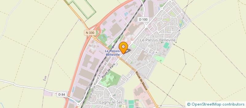 localisation de l'entreprise BRINANT-DEUFFIC  LE PLESSIS-BELLEVILLE