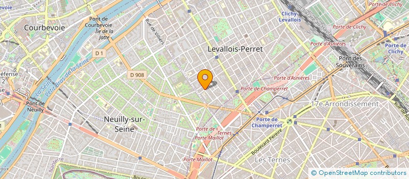 localisation de l'entreprise BRINAY à LEVALLOIS-PERRET