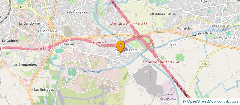 localisation de l'entreprise BRINDILLE  SALON-DE-PROVENCE