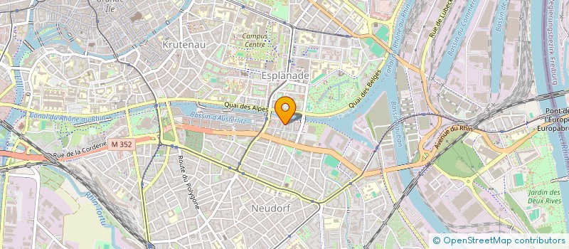 localisation de l'entreprise BRINDISI à STRASBOURG