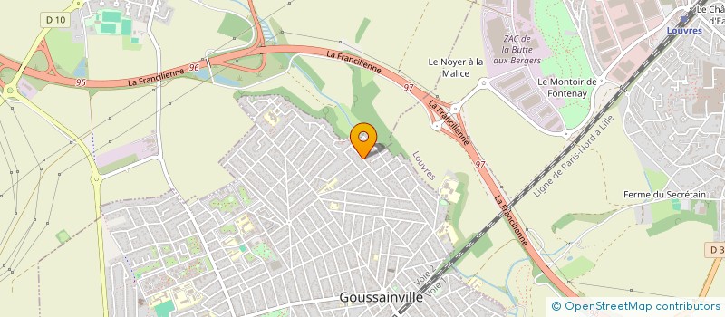 localisation de l'entreprise BRING IT TO THEM  GOUSSAINVILLE