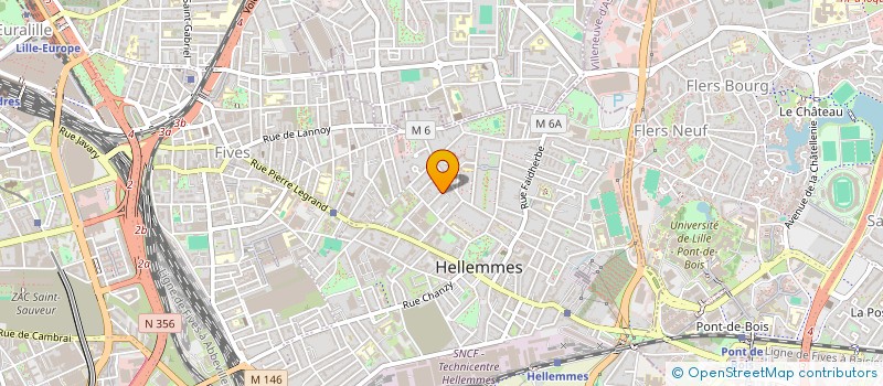 localisation de l'entreprise BRING(UE)STORM à LILLE