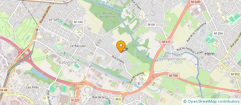 localisation de l'entreprise BRING YOU à VILLENEUVE-D'ASCQ