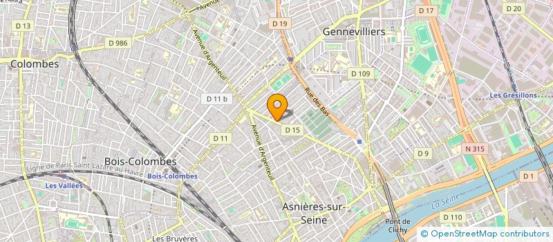 localisation de l'entreprise BRINGSKEN MULTISERVICES à ASNIERES-SUR-SEINE