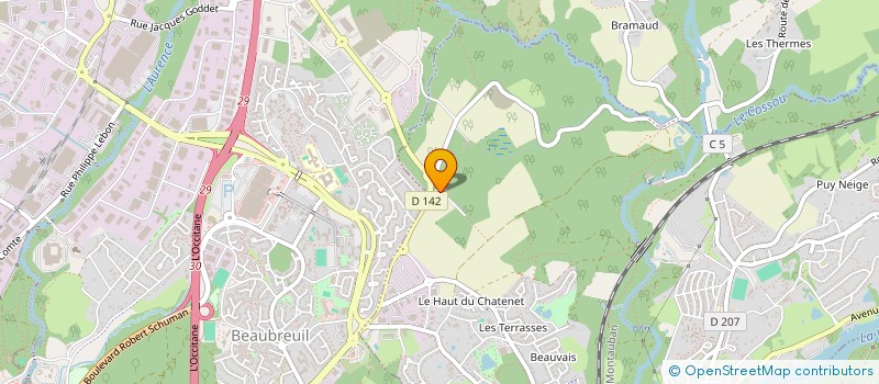 localisation de l'entreprise BRINGTLISS  LE PALAIS SUR VIENNE