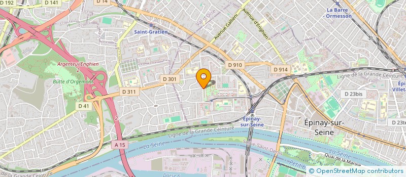 localisation de l'entreprise BRINI à EPINAY-SUR-SEINE