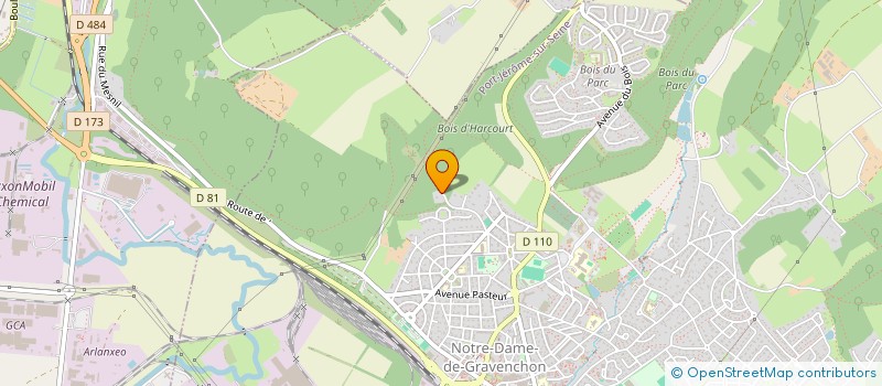 localisation de l'entreprise BRINIC ET BERNIQUE  PORT-JEROME-SUR-SEINE