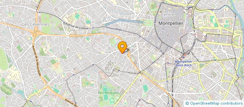 localisation de l'entreprise BRINO HOLDING PATRIMOINE à MONTPELLIER
