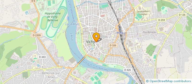 localisation de l'entreprise BRINO VICHY à VICHY