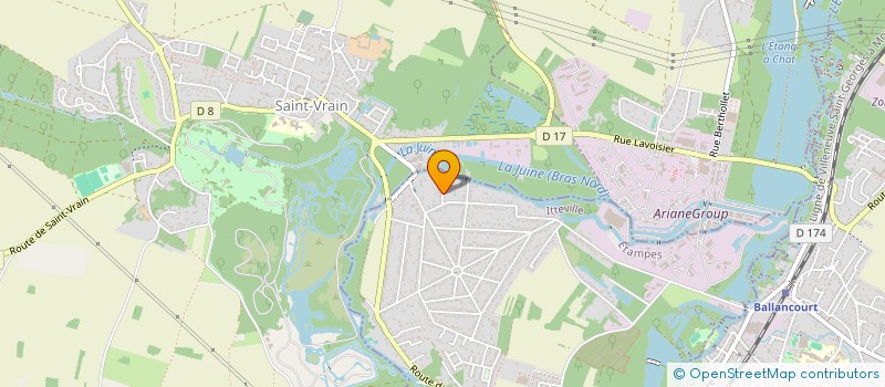 localisation de l'entreprise BRINORAUD  ITTEVILLE