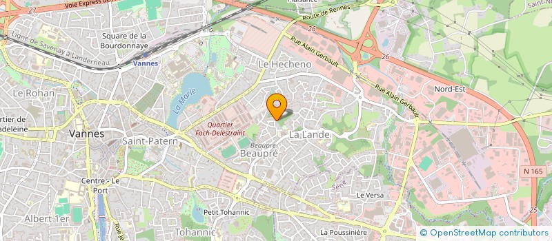 localisation de l'entreprise BRINQS à VANNES