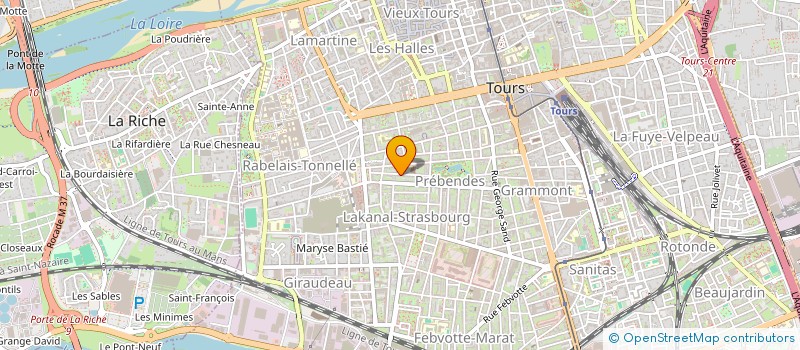 localisation de l'entreprise BRINS D'AIRS à TOURS