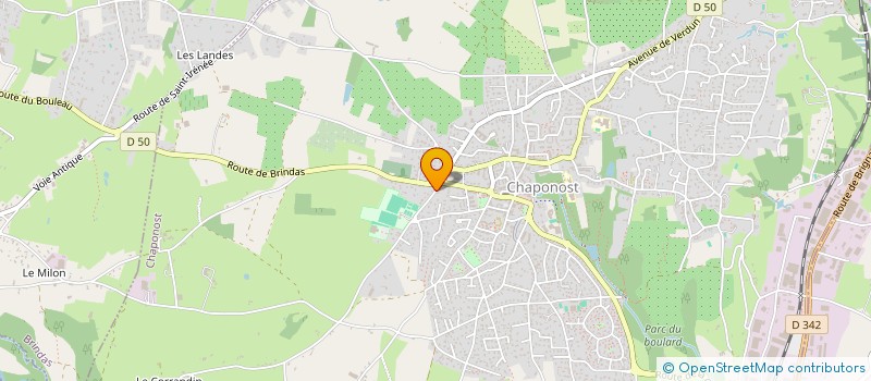 localisation de l'entreprise BRINS DE VOIX, L'OPERA AUTREMENT  CHAPONOST