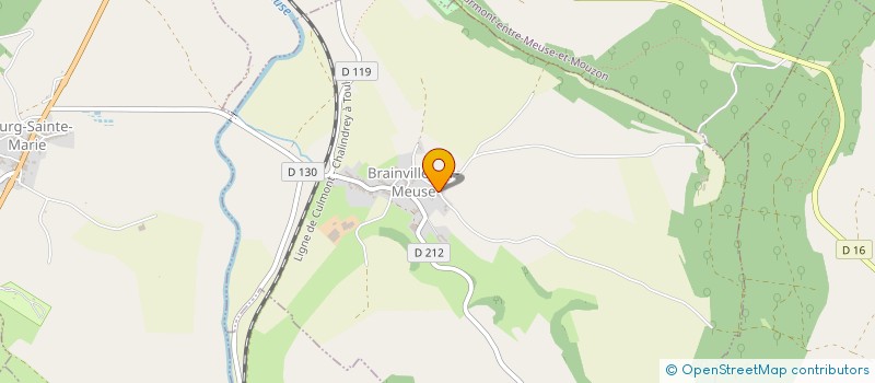localisation de l'entreprise BRINVILANIM 2 à BRAINVILLE-SUR-MEUSE