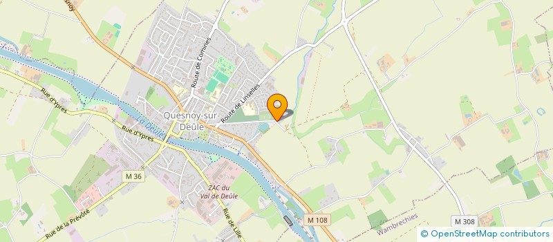 localisation de l'entreprise BRIO à QUESNOY-SUR-DEULE