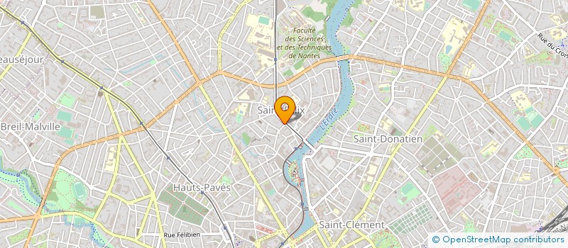 localisation de l'entreprise BRIO COMPUTER à NANTES