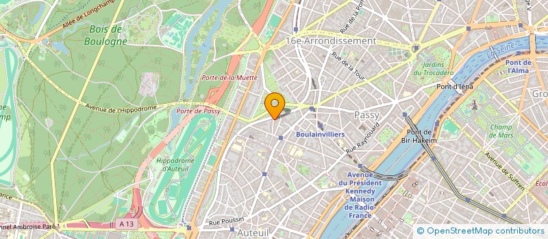 localisation de l'entreprise BRIOBOX  PARIS