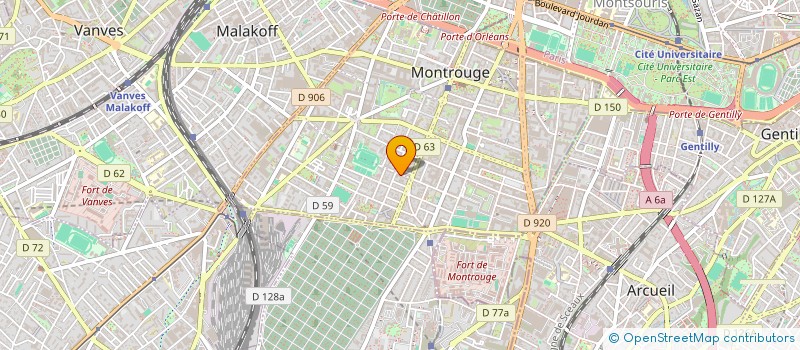 localisation de l'entreprise BRIOCHE à MONTROUGE