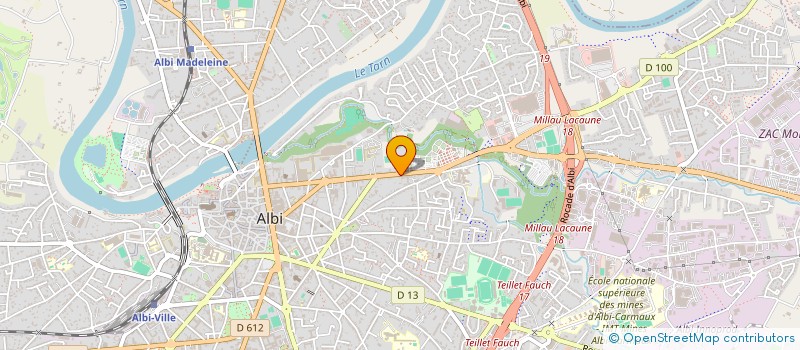 localisation de l'entreprise BRIOCHERIE ALBIGEOISE à ALBI