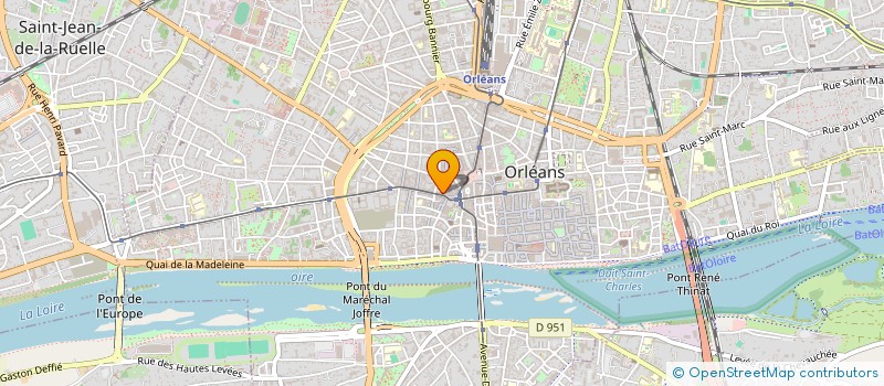 localisation de l'entreprise BRIOCHERIE DES CARMES SARL à ORLEANS