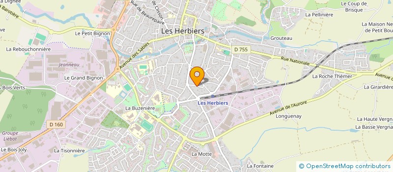 localisation de l'entreprise BRIOCHES DE LA MARIEE à CHANVERRIE