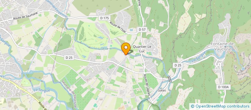 localisation de l'entreprise BRIOCHES ET PAINS  L'ISLE-SUR-LA-SORGUE