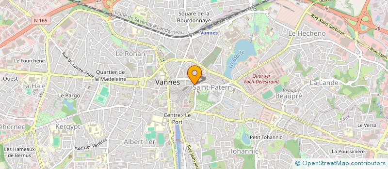 localisation de l'entreprise BRION à VANNES