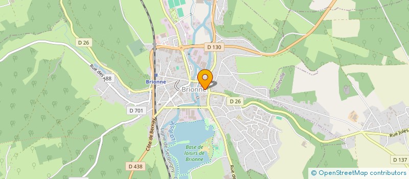localisation de l'entreprise BRIONNE DEMENAGEMENT à BRIONNE