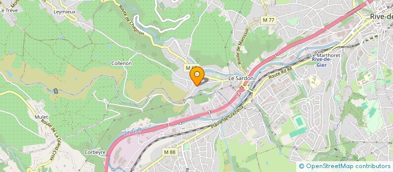 localisation de l'entreprise BRIOT ELECTRICITE à GENILAC