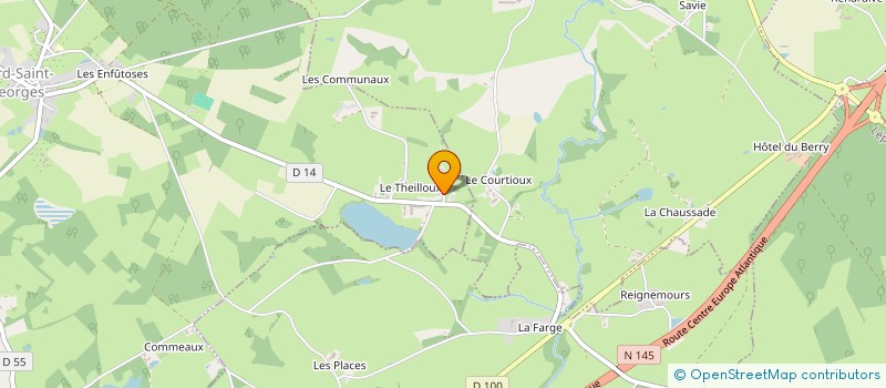 localisation de l'entreprise BRIOT JUMP à GOUZON