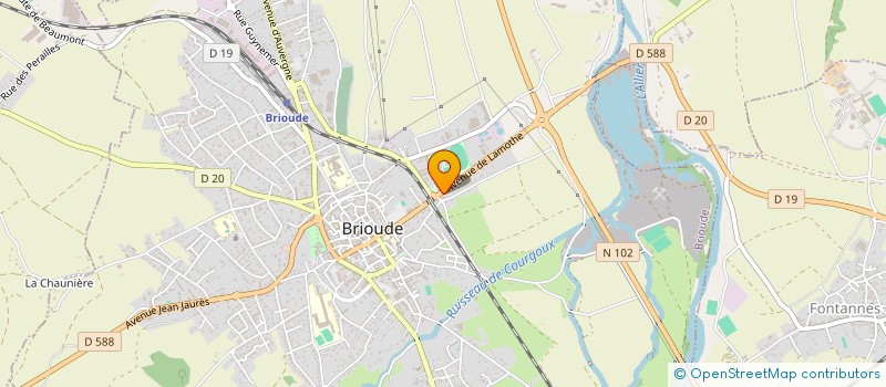 localisation de l'entreprise BRIOUDE BAD TEAM à BRIOUDE