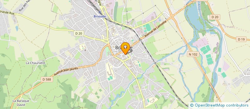 localisation de l'entreprise BRIOUDE MEDICAL CONSEIL à BRIOUDE