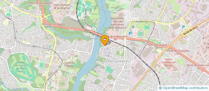 localisation de l'entreprise BRIPACLEM à NANTES