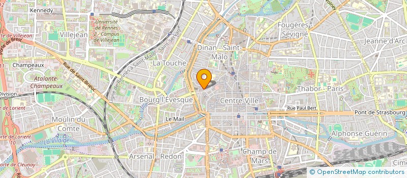 localisation de l'entreprise BRIPYC  RENNES