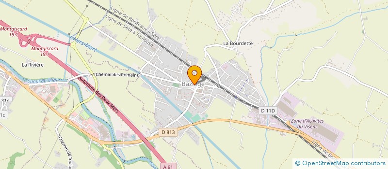 localisation de l'entreprise BRIQU'A BRASS  MONTESQUIEU-LAURAGAIS