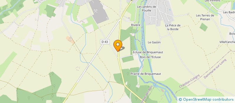localisation de l'entreprise BRIQUEMAULT-EINDHOVEN à SAINTE-GENEVIEVE-DES-BOIS